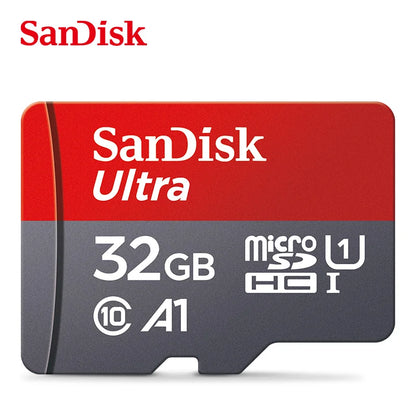 100% Original SanDisk Micro tf SD Card Class 10 TF Card 32GB 64GB 128GB Memory Card for Phone Tablet Flash Card