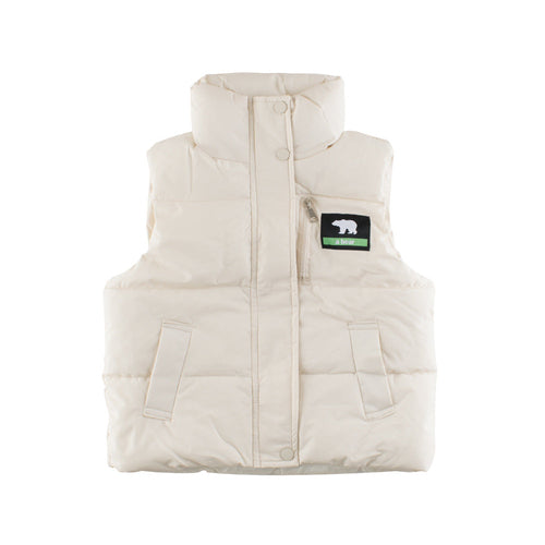 Style Kids Unisex Outerwear: Sleeveless Single Breasted Coat for